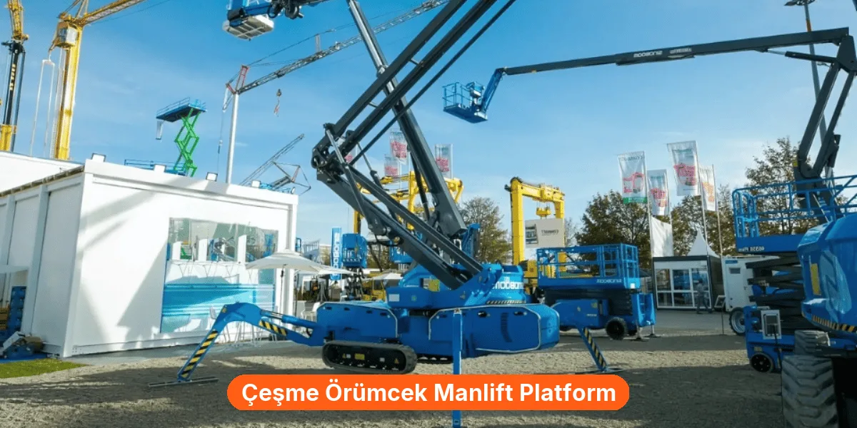 Çeşme Örümcek Manlift Platform